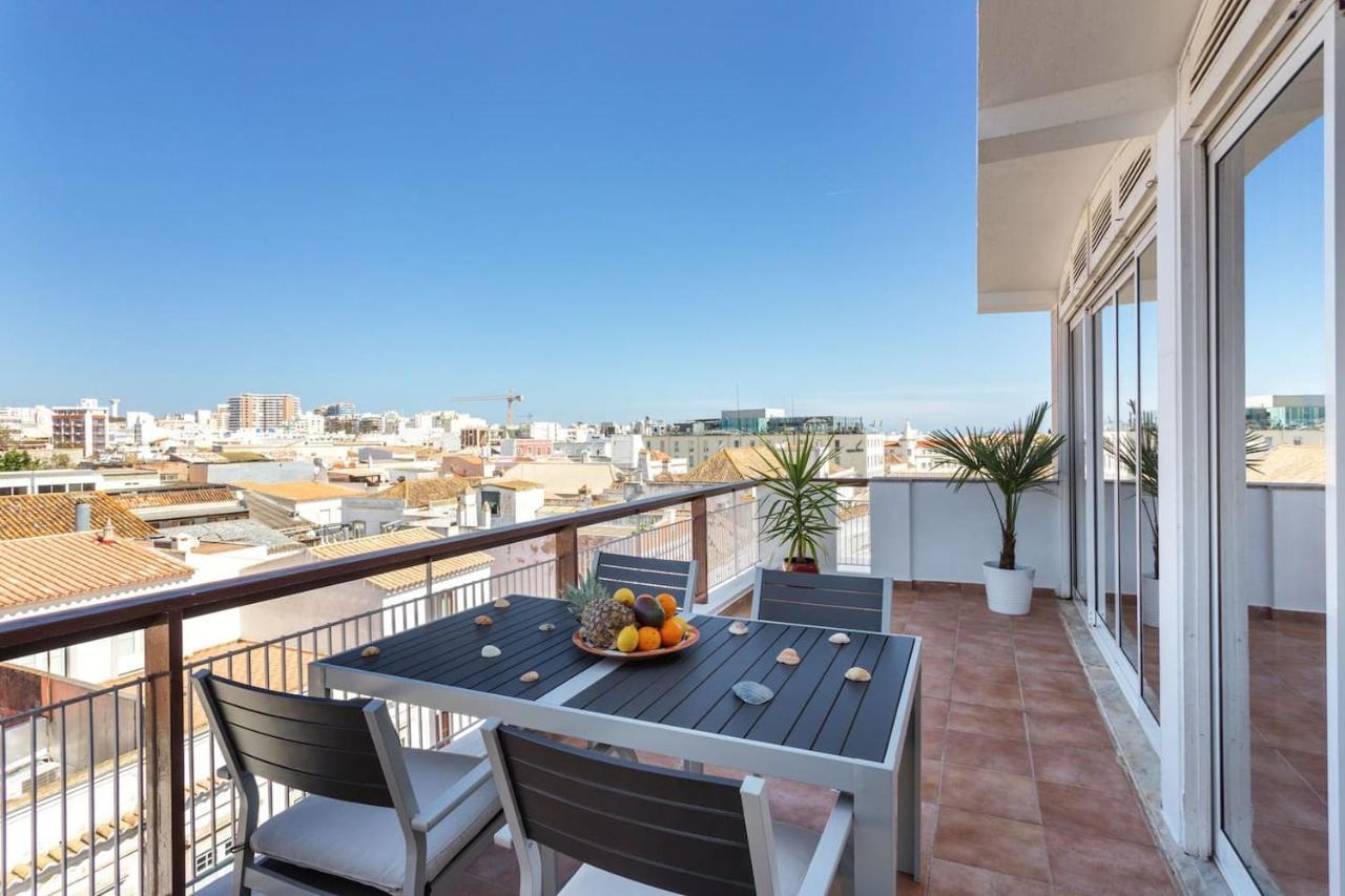 Appartement Marina Penthouse Faro Center Extérieur photo